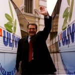 Prodi nel 1996 dopo la vittoria dell'Ulivo alle elezioni politiche