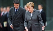 Italian PM Renzi visits Berlin